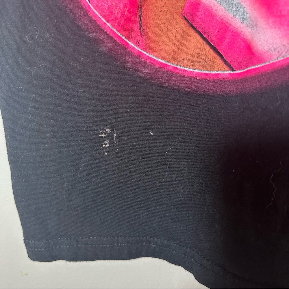Doja Cat T-Shirt Women's Size XS Black with Pink Image Name *Lt Mark - Picture 5 of 5